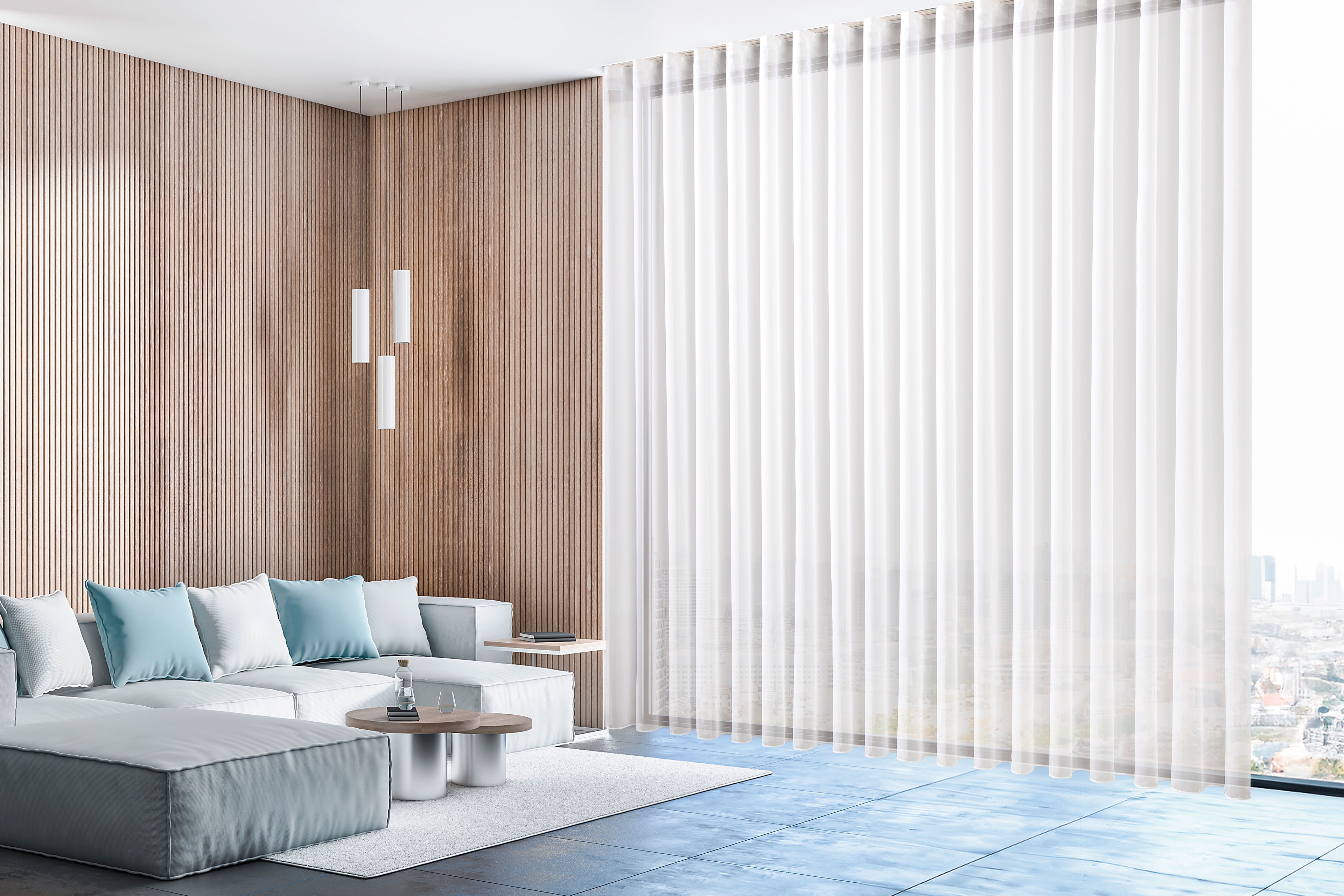 Wellengardine »Voile« Creme | DecoHome