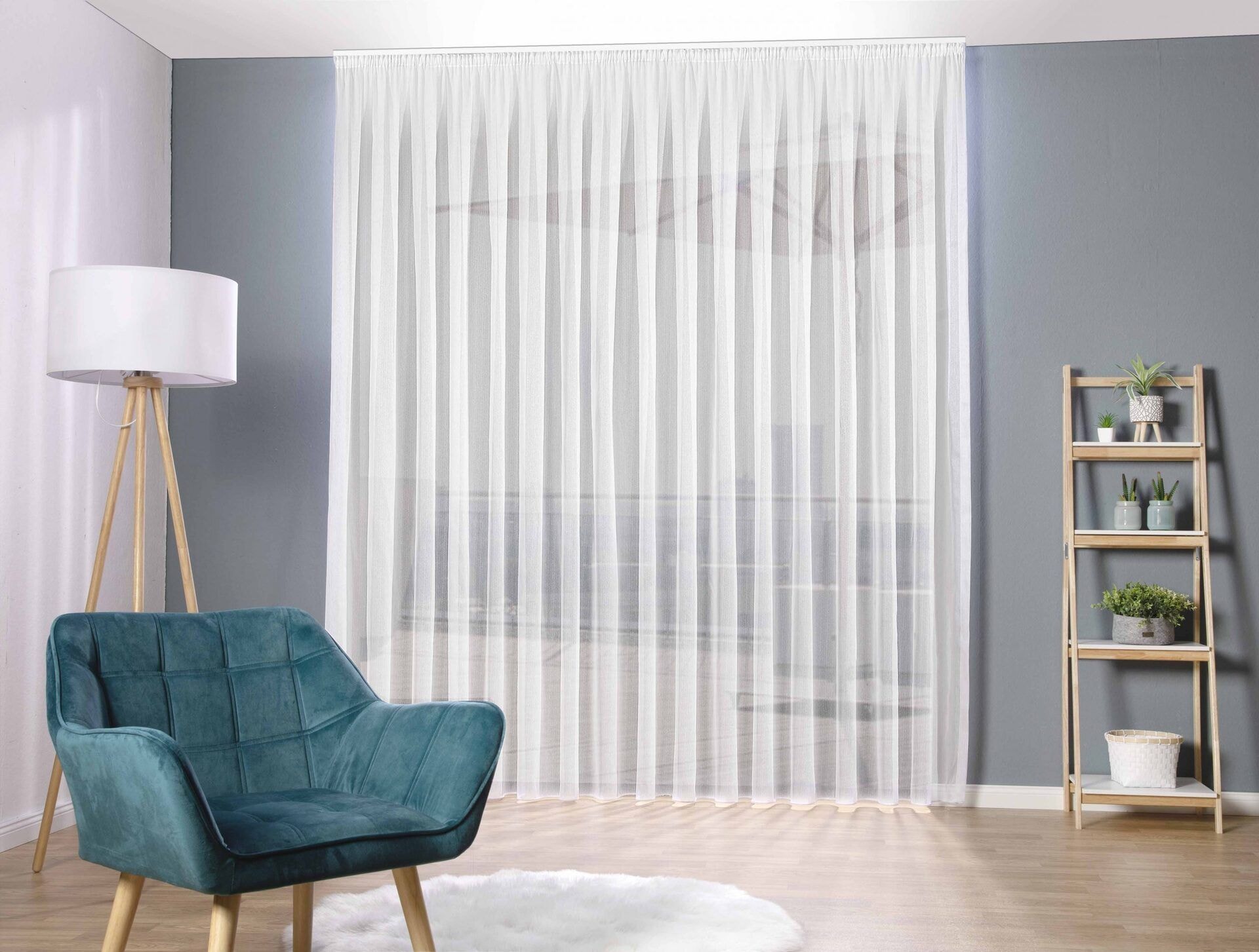 Gardine »Struktur« Creme | DecoHome